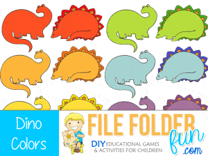 Preschool Color Matching Games File Folder Fun