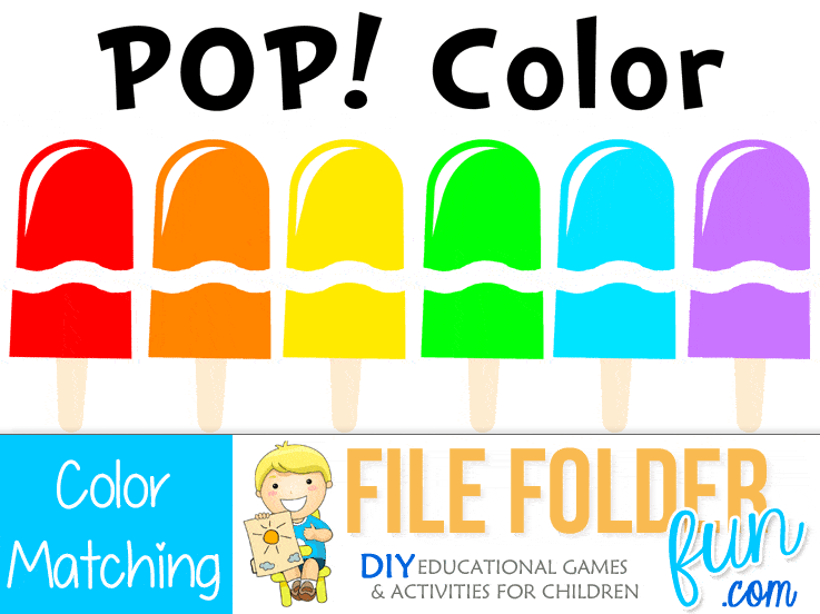 Popsicle Color Matching Game File Folder Fun Effy Moom Free Coloring Picture wallpaper give a chance to color on the wall without getting in trouble! Fill the walls of your home or office with stress-relieving [effymoom.blogspot.com]