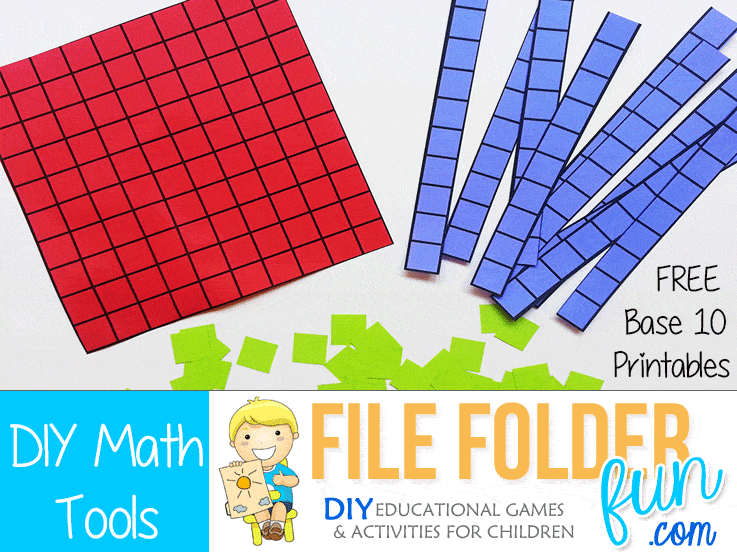 First Grade Math Games File Folder Fun