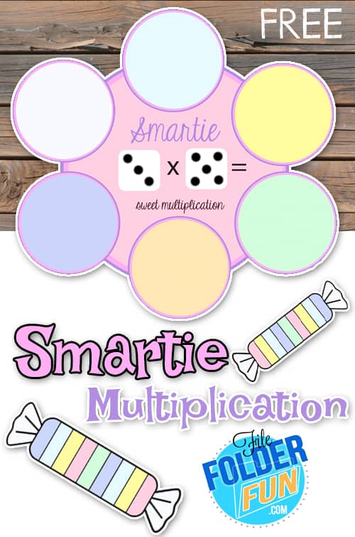 Multiplication Game File Folder Fun
