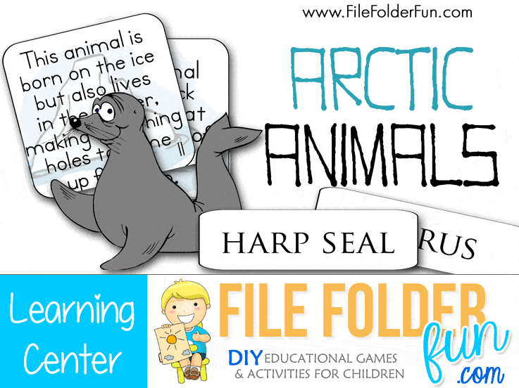 Arctic File Folder Games - File Folder Fun