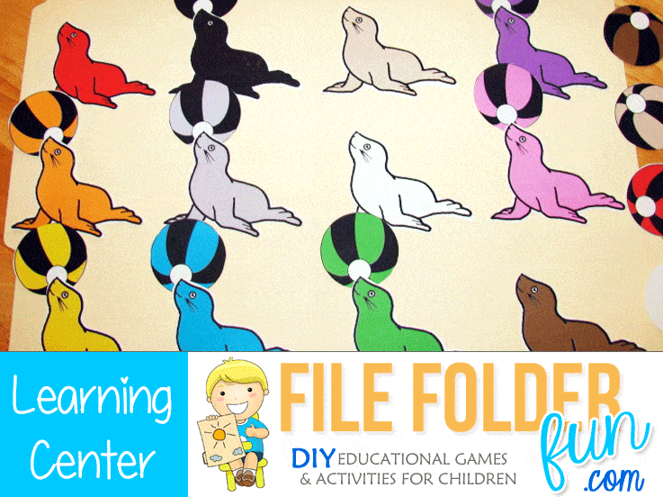 Animal File Folder Games - File Folder Fun