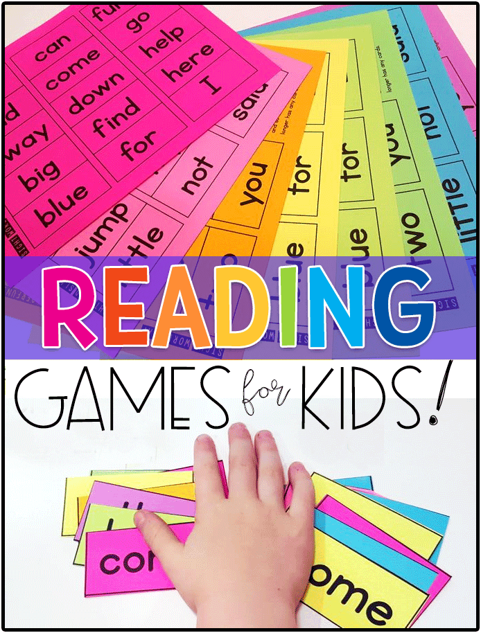 Reading Games For First Graders