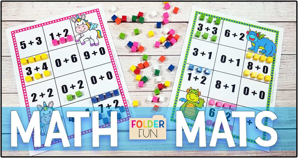 Hands On Math Activities File Folder Fun