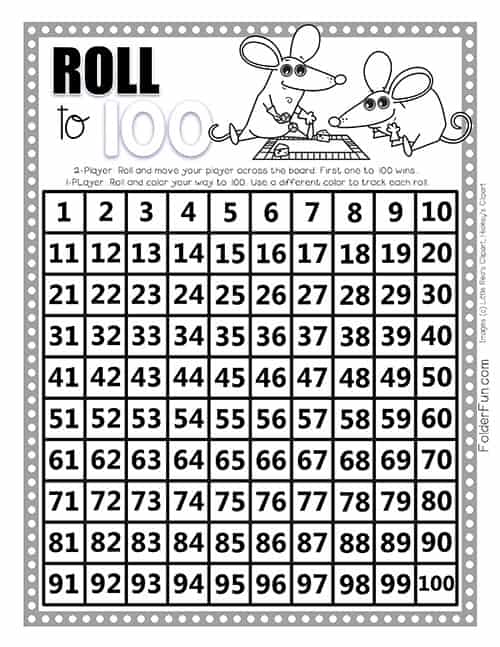 Roll the Dice to 120 Math Games by An Up Hill Journey