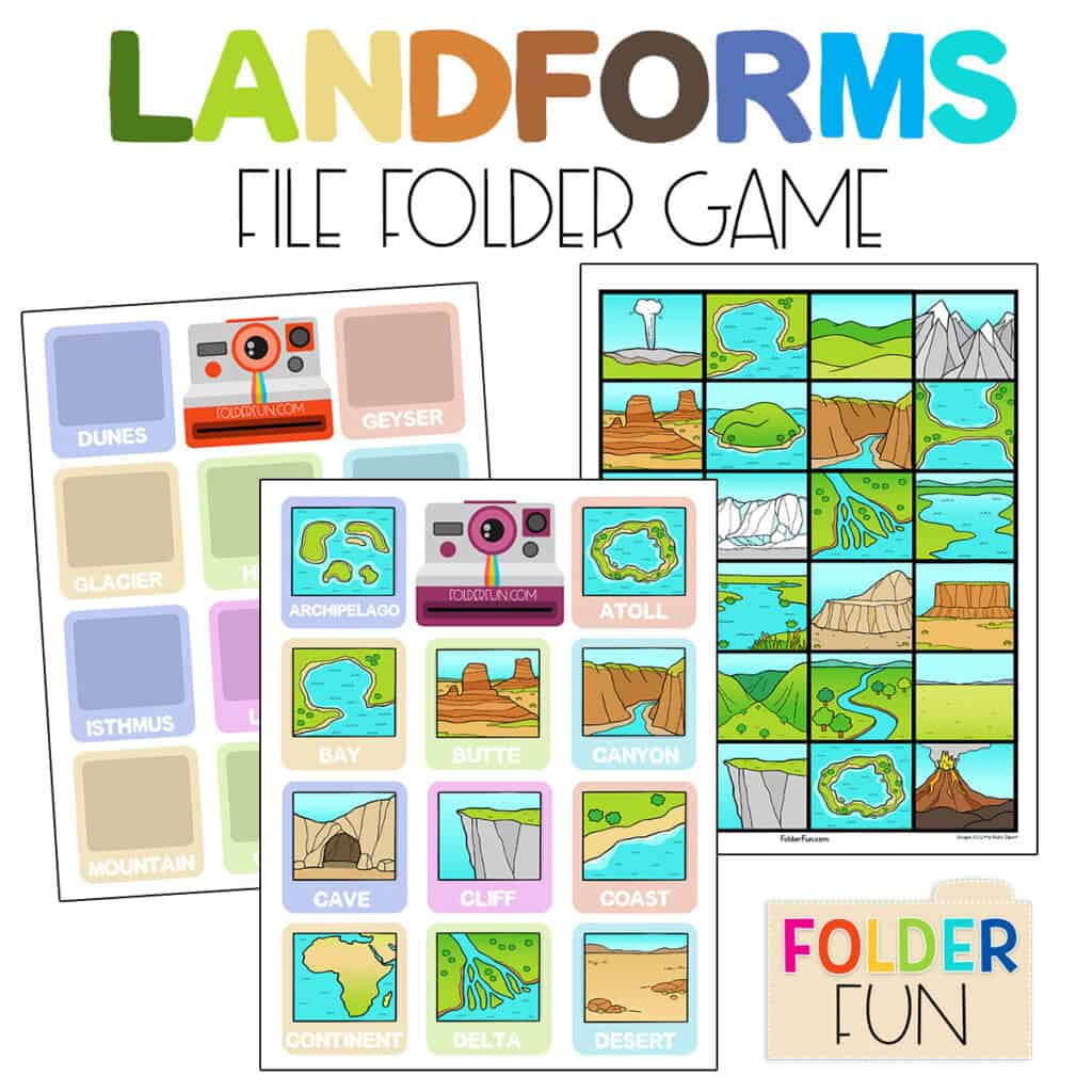 how to create a file folder game