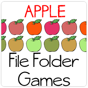 Fruit Slices File Folder Game  Folder games, File folder games, File  folder activities